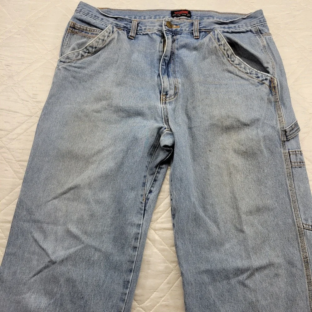 Wolverine stained distressed